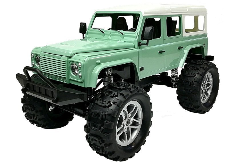 Ferngesteuertes Spielzeugauto Jeep R/C Grün 7,5 km/h 1:14 2,4G