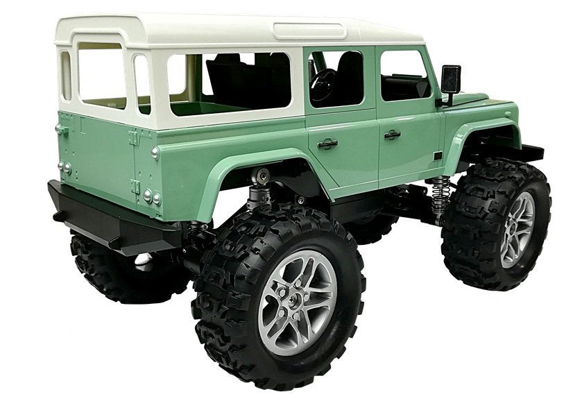 Ferngesteuertes Spielzeugauto Jeep R/C Grün 7,5 km/h 1:14 2,4G