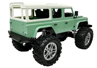 Ferngesteuertes Spielzeugauto Jeep R/C Grün 7,5 km/h 1:14 2,4G