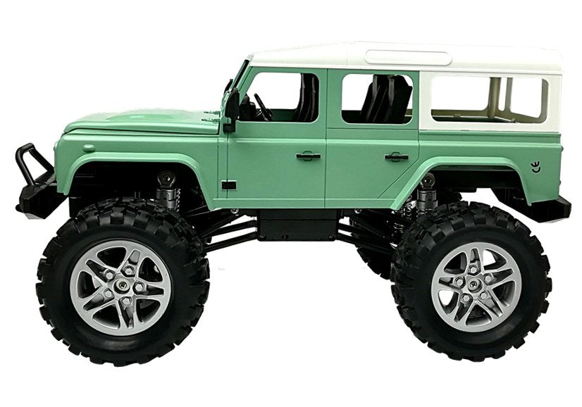 Ferngesteuertes Spielzeugauto Jeep R/C Grün 7,5 km/h 1:14 2,4G