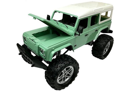 Ferngesteuertes Spielzeugauto Jeep R/C Grün 7,5 km/h 1:14 2,4G