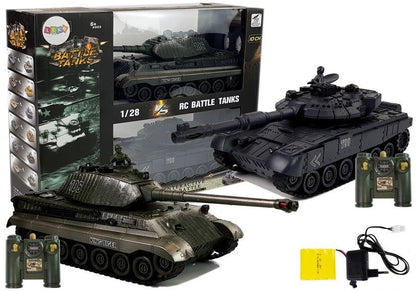 Ferngesteuerter Kampfpanzer RC 1 Zu 28 Grün Und Schwarz