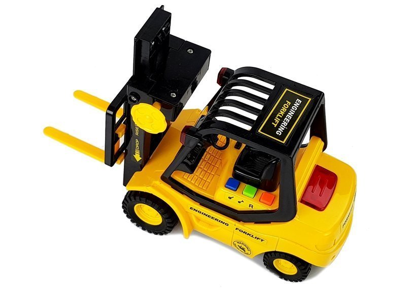 Ferngesteuertes Spielzeug Gabelstapler Spring Drive 1:16 Mit Sound Und Licht
