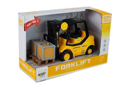 Ferngesteuertes Spielzeug Gabelstapler Spring Drive 1:16 Mit Sound Und Licht