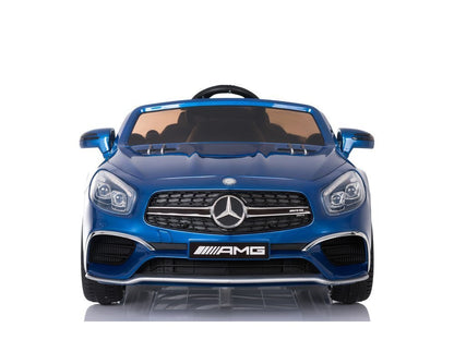 Elektro Kinderfahrzeug Mercedes SL65 Blau Lackiert