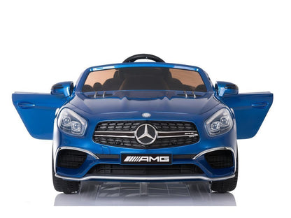 Elektro Kinderfahrzeug Mercedes SL65 Blau Lackiert