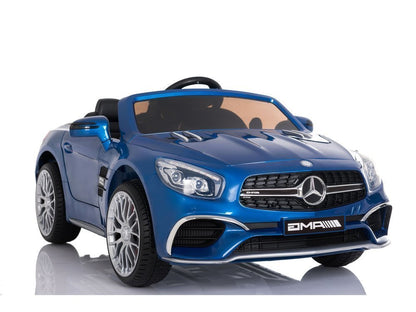 Elektro Kinderfahrzeug Mercedes SL65 Blau Lackiert