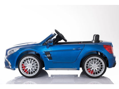 Elektro Kinderfahrzeug Mercedes SL65 Blau Lackiert