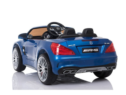 Elektro Kinderfahrzeug Mercedes SL65 Blau Lackiert