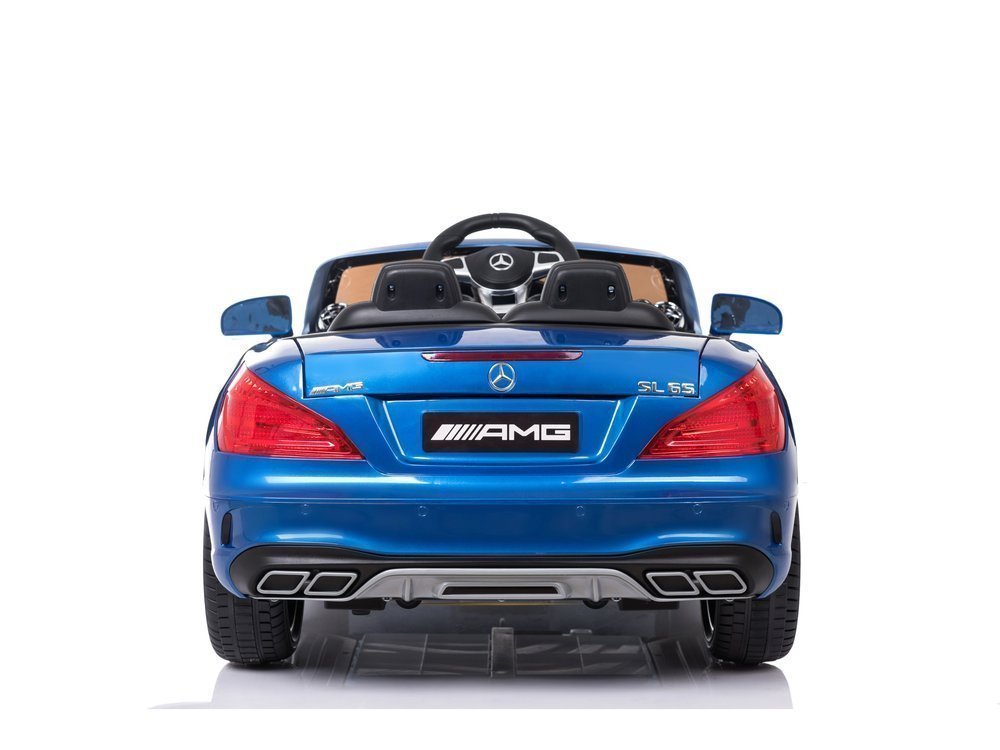 Elektro Kinderfahrzeug Mercedes SL65 Blau Lackiert