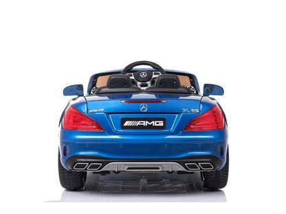 Elektro Kinderfahrzeug Mercedes SL65 Blau Lackiert