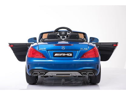 Elektro Kinderfahrzeug Mercedes SL65 Blau Lackiert