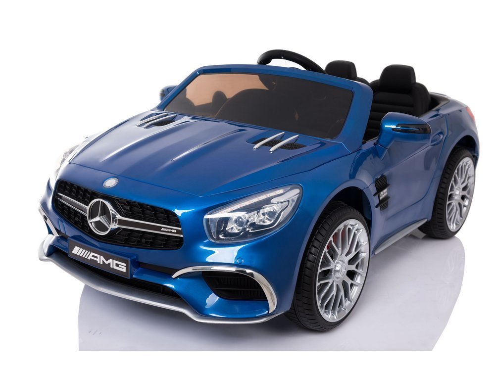 Elektro Kinderfahrzeug Mercedes SL65 Blau Lackiert