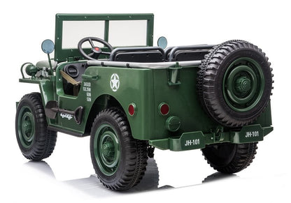 Elektro Kinderauto Militärfahrzeuge 4x4 JH101 Camo 3Sitzer 24V