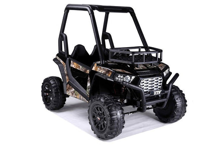 Elektro Kinderauto Buggy JS360-1 Schwarz 24V 2Sitzer 4x4