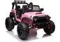 Elektro Kinderfahrzeug JC666 Rosa 4x4 mit 2x200W Motoren