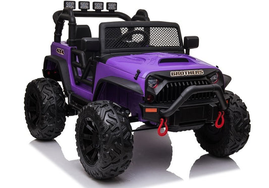 Elektro Kinderfahrzeug JC666 Violett 4x4