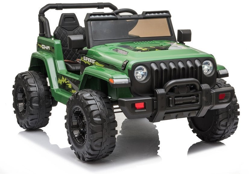 Elektro Kindermotorrad Jeep Safari Auto CH9956 Grün