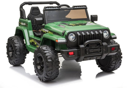 Elektro Kindermotorrad Jeep Safari Auto CH9956 Grün