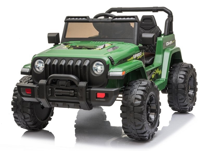 Elektro Kindermotorrad Jeep Safari Auto CH9956 Grün