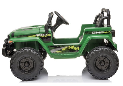 Elektro Kindermotorrad Jeep Safari Auto CH9956 Grün