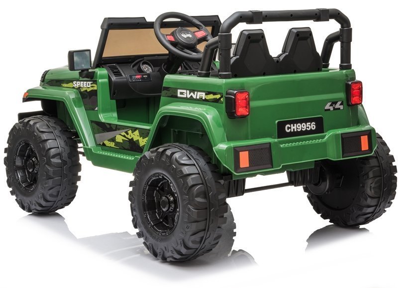 Elektro Kindermotorrad Jeep Safari Auto CH9956 Grün