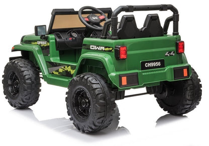 Elektro Kindermotorrad Jeep Safari Auto CH9956 Grün