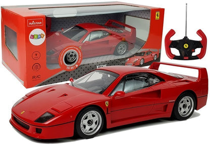 Funkgesteuertes Spielzeugauto Ferrari F40 1:14 Rot 27 MHz