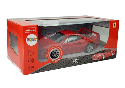 Funkgesteuertes Spielzeugauto Ferrari F40 1:14 Rot 27 MHz