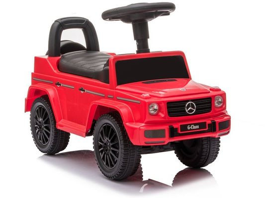 Mercedes G Klasse Rutschauto Rot Motor und hupe Sound