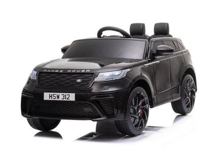 Elektro Kinderauto Range Rover Schwarz Lackiert