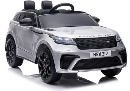 Elektro Kinderauto Range Rover Silber Lackiert