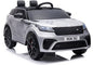 Elektro Kinderauto Range Rover Silber Lackiert