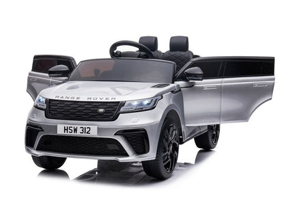 Elektro Kinderauto Range Rover Silber Lackiert
