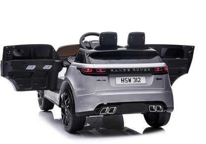 Elektro Kinderauto Range Rover Silber Lackiert