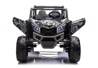 Elektro Kinderauto Buggy 4x4 UTV-MX Camo Lackiert 24V EVA Reifen LCD Display 2Sitzer