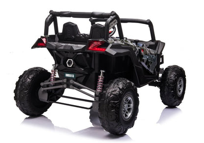 Elektro Kinderauto Buggy 4x4 UTV-MX Camo Lackiert 24V EVA Reifen LCD Display 2Sitzer