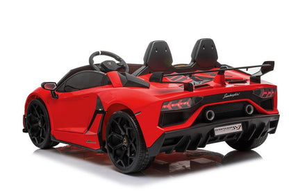 Elektro Kinderauto Lamborghini Aventador SX2028 Rot 24V 2Sitzer Drift Version