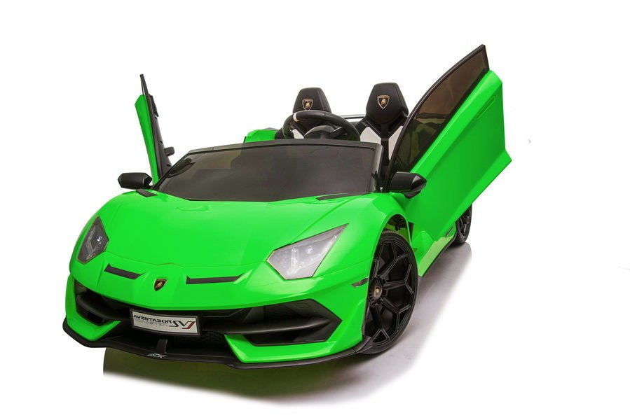 Elektro Kinderauto Lamborghini Aventador SX2028 Grün 24V 2Sitzer Drift Version
