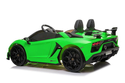 Elektro Kinderauto Lamborghini Aventador SX2028 Grün 24V 2Sitzer Drift Version