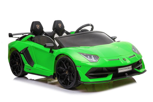 Elektro Kinderauto Lamborghini Aventador SX2028 Grün 24V 2Sitzer Drift Version
