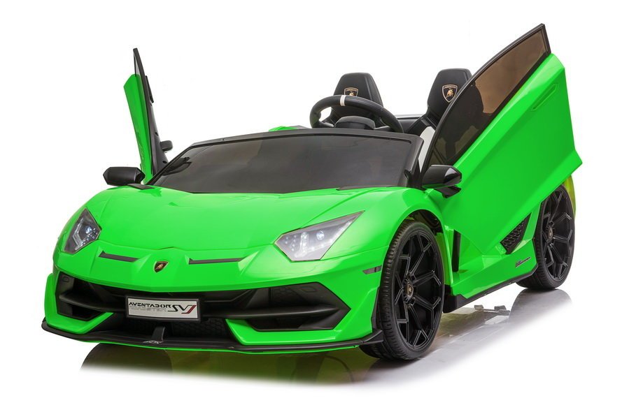 Elektro Kinderauto Lamborghini Aventador SX2028 Grün 24V 2Sitzer Drift Version