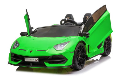 Elektro Kinderauto Lamborghini Aventador SX2028 Grün 24V 2Sitzer Drift Version