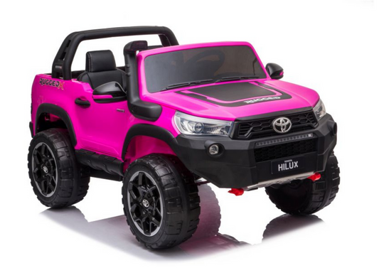 Elektro Kinderauto Jeep Toyota Hilux DK-HL850 Rosa 12V 4x45W Motoren
