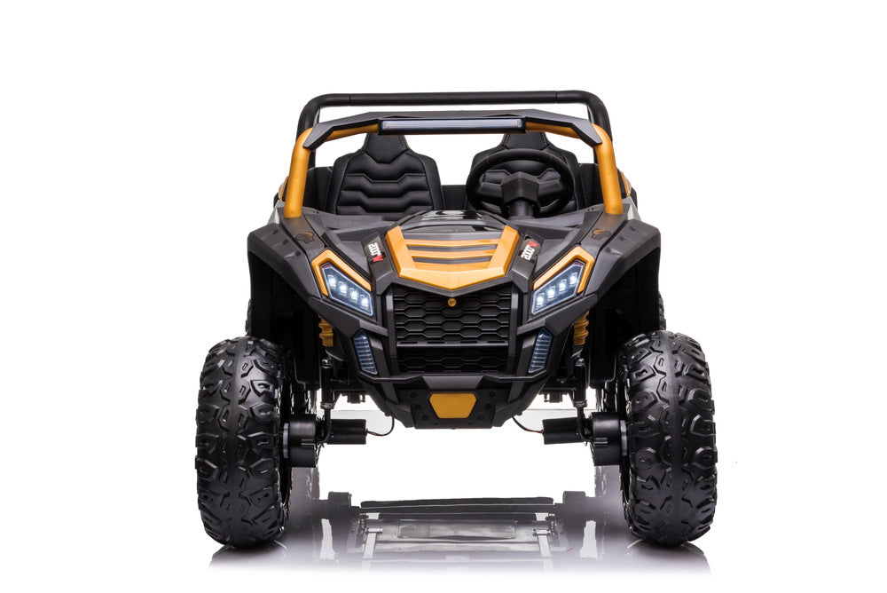 Spielzeug Elektrischer Kinderwagen A032 Gold 24V Akku 2x200