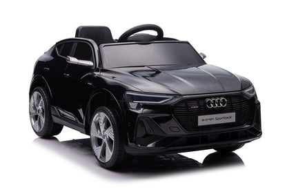 Elektro Kinderauto Audi E-Tron QLS-6688 Schwarz 4x45W Motor