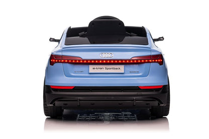 Elektro Kinderauto Audi E-Tron QLS-6688 Blau 4x45W mit LED-Scheinwerfern