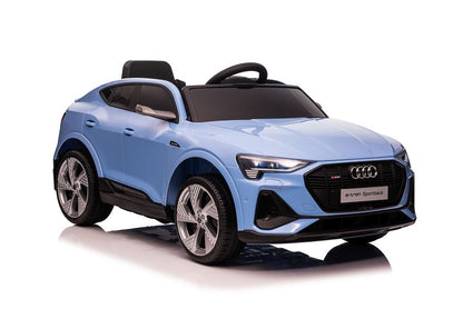 Elektro Kinderauto Audi E-Tron QLS-6688 Blau 4x45W mit LED-Scheinwerfern