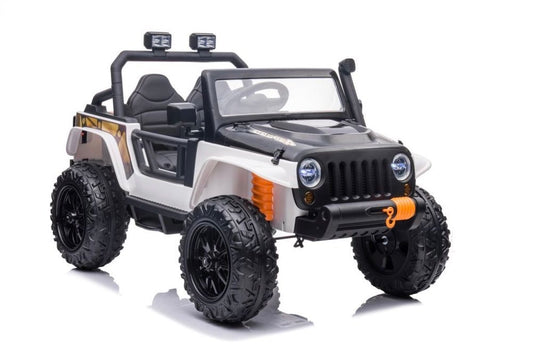Elektro Kinderauto Jeep XB-1118 Weiß 12V für Kinder ab 3 Jahren