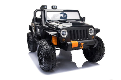 Elektro Kinderauto Jeep XB-1118 Schwarz 12V 4x4 für Kinder 3 bis 8 Jahre